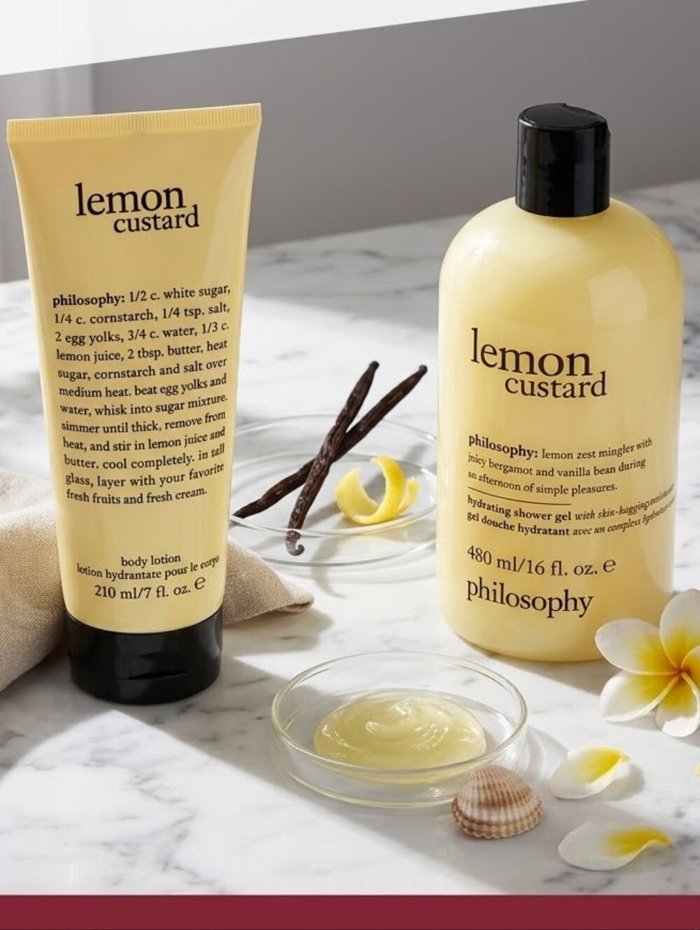 Philosophy Lemon Custard Body Duo | NEW